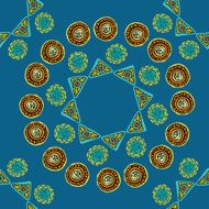 colorful mosaic mandala