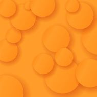 Orange Circle Background