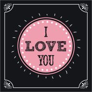 Love postcard N12