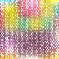 Blurred background with dots