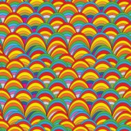 Pop art seamless pattern