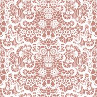 Lace seamless pattern with flowers N56