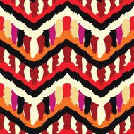 Painted Ethnic Pattern
