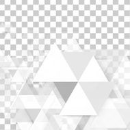 Vector background abstract polygon triangle N23
