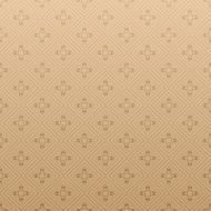 Vintage Pattern Wallpaper Brown Color N4