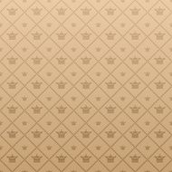 Vintage Pattern Wallpaper Brown Color N9