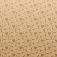 Vintage Pattern Wallpaper Brown Color N20