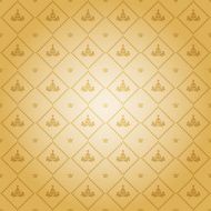 Vintage Pattern Wallpaper Old Color N20