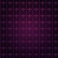 Vintage Pattern Wallpaper Purple Color N9