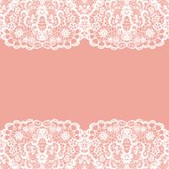 Vintage lace invitation card N9