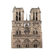 The Cathedral of Notre Dame de Paris France Vector illustration N3
