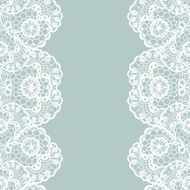 Vintage lace invitation card N11