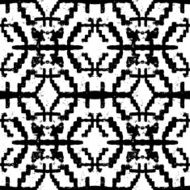Native american geometric pattern N4