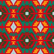 Native american geometric pattern N6