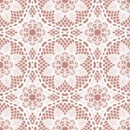 Lace white seamless mesh pattern N12