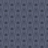 Seamless Pattern Vintage Wallpaper N92