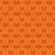 Seamless Pattern Vintage Wallpaper N107