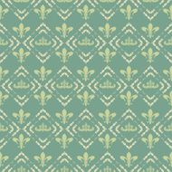 Seamless Pattern Vintage Wallpaper N115