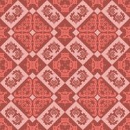 Seamless Pattern Vintage Wallpaper N122