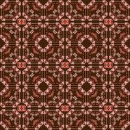 Seamless Pattern Vintage Wallpaper N131