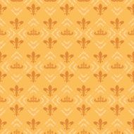 Seamless Pattern Vintage Wallpaper N134