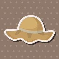 Fishing hat theme elements N8