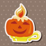 Halloween pumpkin theme elements N11