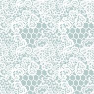 Lace seamless pattern with flowers N58