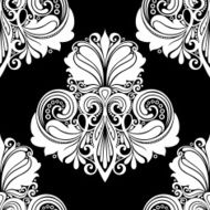 Vector Seamless Damask Pattern N4