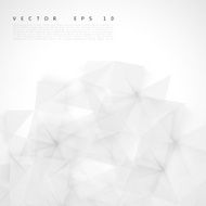 Vector background abstract polygon triangle N32