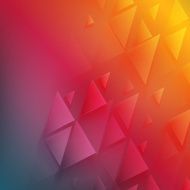 Vector background abstract polygon triangle N37