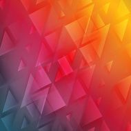 Vector background abstract polygon triangle N39