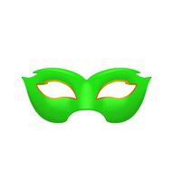 carnival mask 2 isolate