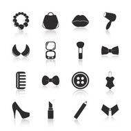 Flat concept set modern design fashion beauty jewelry N5