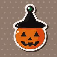 Halloween pumpkin theme elements N13