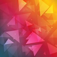 Vector background abstract polygon triangle N43