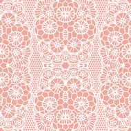 Lace seamless pattern with flowers N63