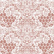 Lace seamless pattern with flowers N68
