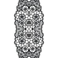 Lacy vintage trim N19