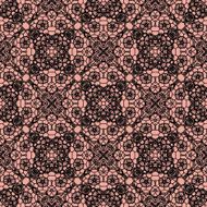 Lace black seamless mesh pattern N4