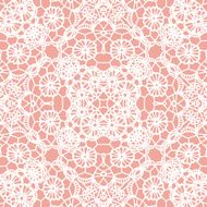 Lace white seamless mesh pattern N13
