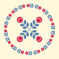 Scandinavian flowers N3