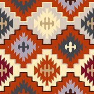 Vector navajo tribal ornament N4