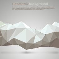 Geometrical abstract background Vector illustration