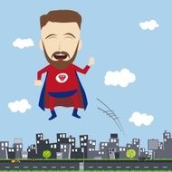 Superhero Cartoon N16