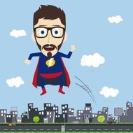 Superhero Cartoon N18