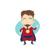 Superhero Cartoon N25