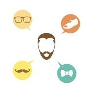 hipster retro geek N4