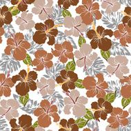 pattern Hibiscus