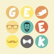 hipster retro geek N18